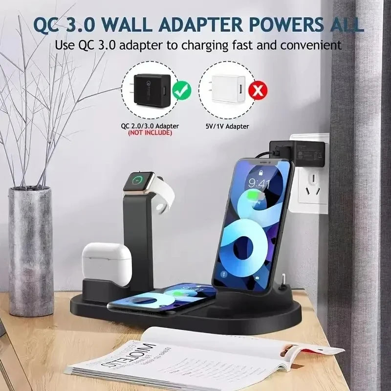 3-in-1 Wireless Charging Station