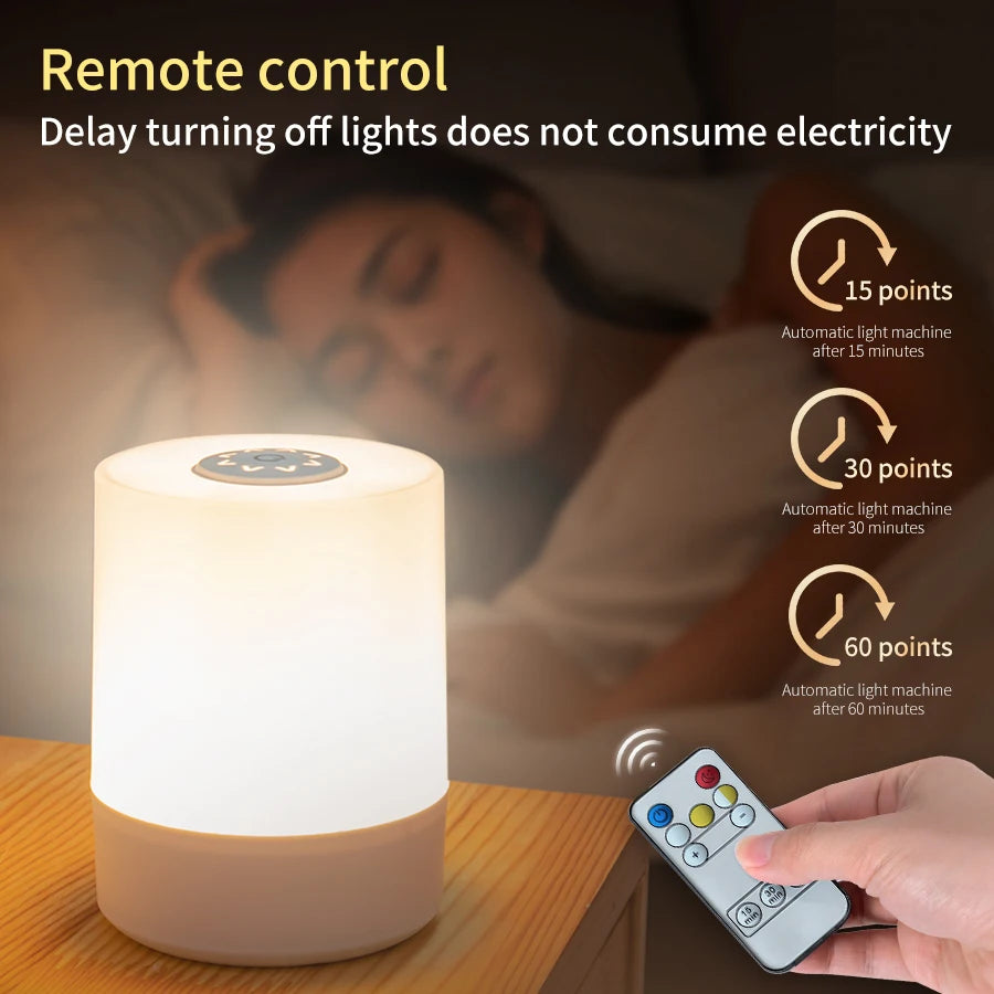 Touch Control Bedside Lamp