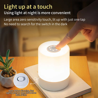 Touch Control Bedside Lamp