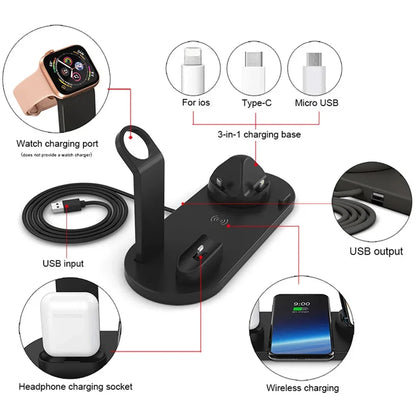 3-in-1 Wireless Charging Station