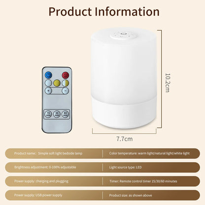 Touch Control Bedside Lamp