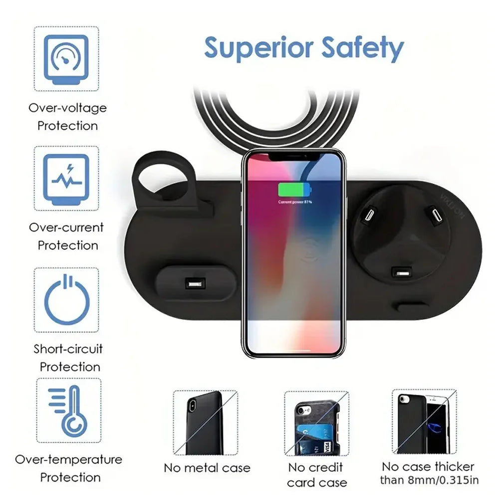 3-in-1 Wireless Charging Station