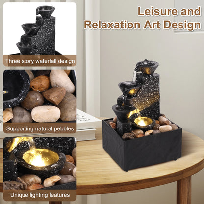 Zen Waterfall Fountain