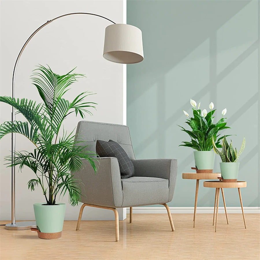 Self-Watering Plant Pots (5 Pack)