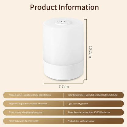 Touch Control Bedside Lamp