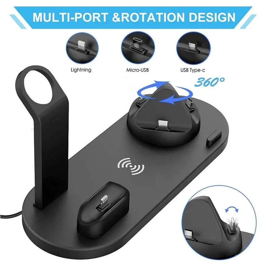 3-in-1 Wireless Charging Station