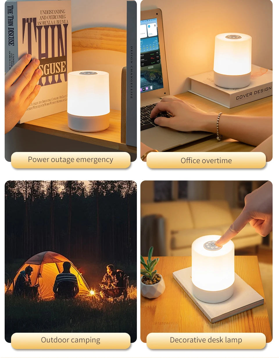 Touch Control Bedside Lamp