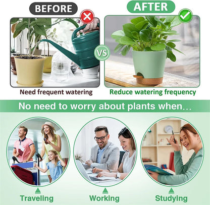 Self-Watering Plant Pots (5 Pack)